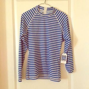 NWT J Crew Factory Rash Guard / Sun Shirt - Sz L
